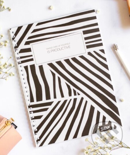 Zápisník - Productive (brožovaná, špirálová väzba)
