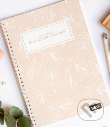 Zápisník - Best version of myself (brožovaná, špirálová väzba)