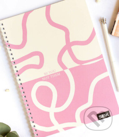 Zápisník - Be you, not them (brožovaná, špirálová väzba)