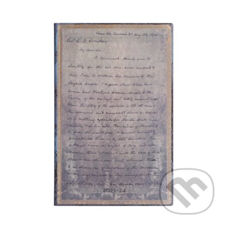 Paperblanks - diár Frederick Douglass, Letter for Civil Rights 2023/2024, Paperblanks, 2023