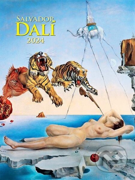 Nástenný kalendár Salvador Dalí 2024, Spektrum grafik, 2023