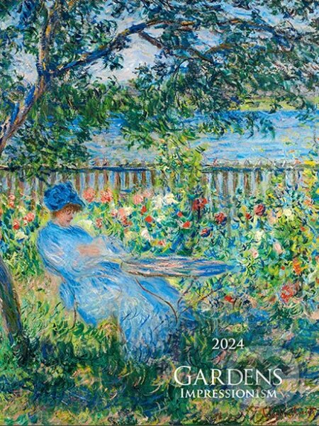 Nástenný kalendár Gardens impressionism 2024, Spektrum grafik, 2023