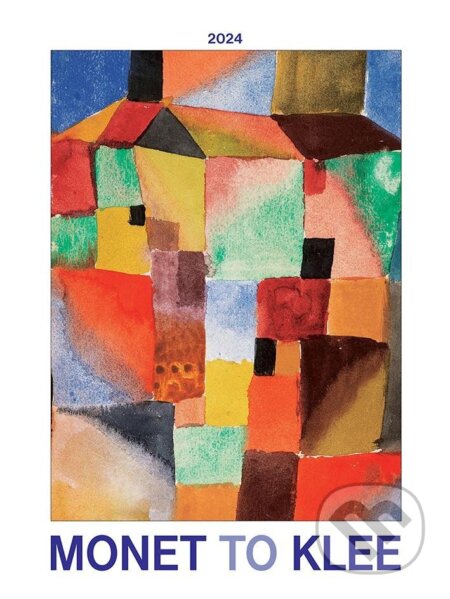 Nástenný kalendár Monet to Klee 2024, Spektrum grafik, 2023