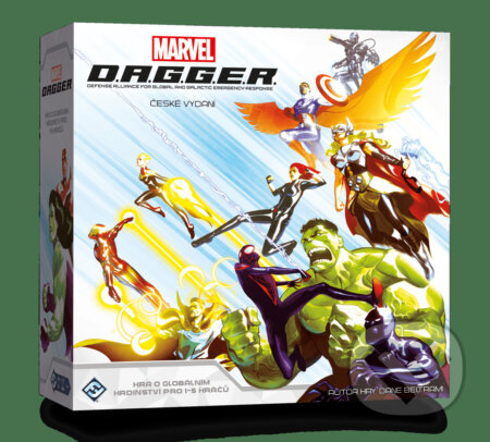 Marvel D.A.G.G.E.R. CZ - Dane Beltrami - hra z kategorie Party hry