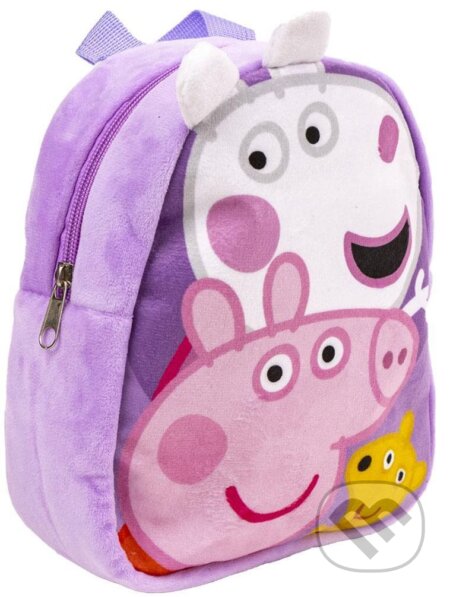 Detský plyšový batoh Peppa Pig: Priatelia, , 2023