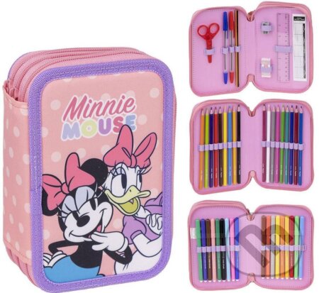 Školské trojdielne puzdro Disney - Minnie Mouse: Minnie a Daisy, , 2023
