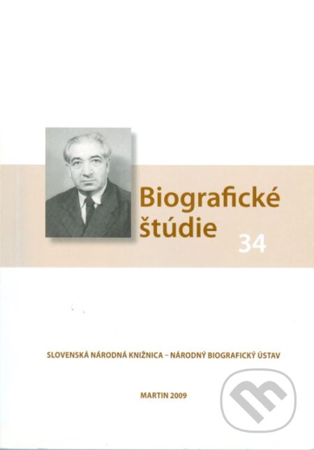 Biografické štúdie 34 - Augustín Maťovčík, Slovenská národná knižnica, 2010