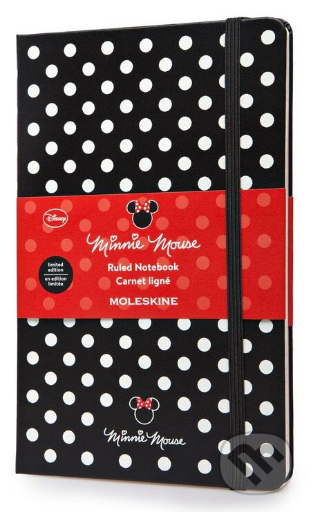 Moleskine - Minnie Mouse čierny zápisník, Moleskine, 2015