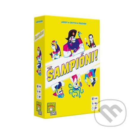 Šampióni! - párty hra - hra z kategorie Party hry