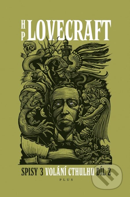 Volání Cthulhu - Howard Phillips Lovecraft, František Štorm (ilustrátor), Kniha Zlín, 2023