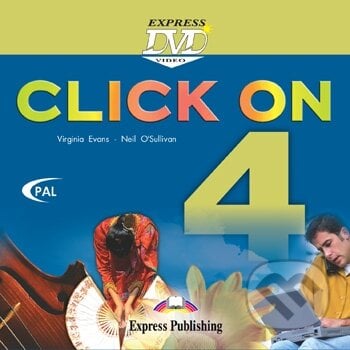 Click On 4 - DVD PAL - Neil O&#039;Sullivan, Virginia Evans, Express Publishing