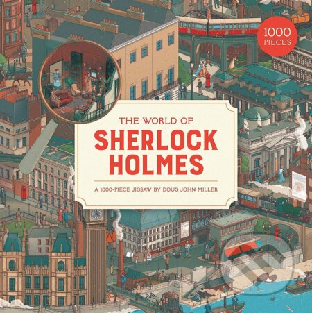 The World of Sherlock Holmes (A Jigsaw Puzzle) - Nicholas Utechin - puzzle z kategorie 500 - 1000 dílků