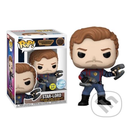 Funko POP Marvel: Guardians of the Galaxy 3 - Star Lord (Glow In The Dark limited edition), Funko, 2023