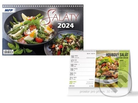 Stolní kalendář Saláty 2024, MFP, 2023