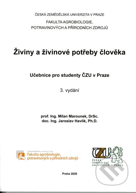 Živiny a živinové potřeby člověka - Jaroslav Havlík - kniha z kategorie Učebnice a slovníky