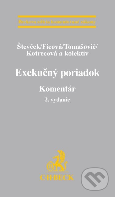 Exekučný poriadok - Števček, Ficová, C. H. Beck, 2015