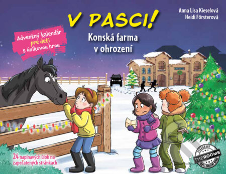 V pasci! Konská farma v ohrození: Adventný kalendár pre deti s únikovou hrou - Anna Lisa Kiesel, Heidi Förster, Zelený kocúr, 2023