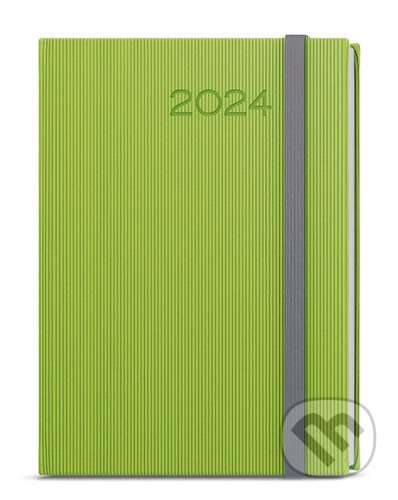 Týdenní diář 2024 Oskar Vigo A5 zelená, Baloušek, 2023