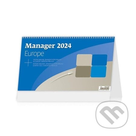 Kalendář stolní 2024 - Manager Europe, Helma365, 2023