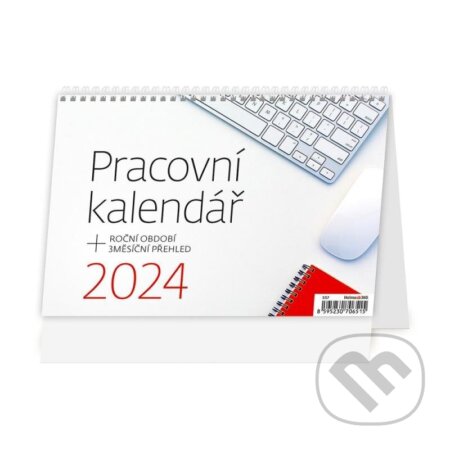 Kalendář stolní 2024 - Pracovní kalendář, Helma365, 2023