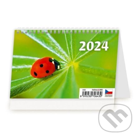Kalendář stolní 2024 - Týdenní ´S´, Helma365, 2023