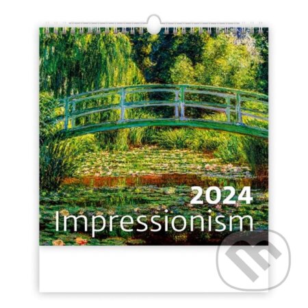 Kalendář nástěnný 2024 - Impressionism, Helma365, 2023