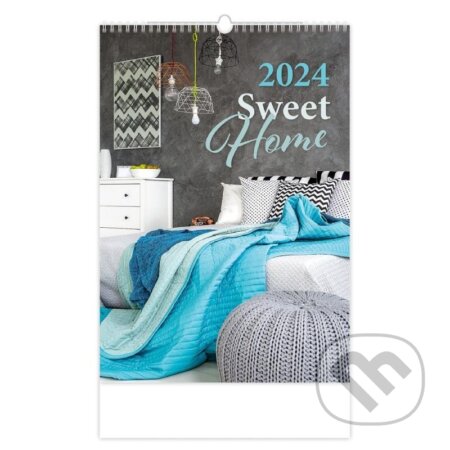 Kalendář nástěnný 2024 - Sweet Home, Helma365, 2023