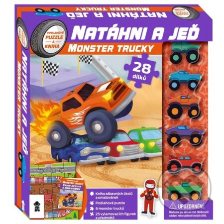 Natáhni a jeď: Monster trucky - kniha z kategorie Naučné knihy