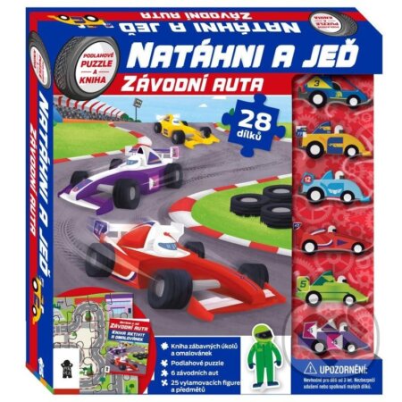 Natáhni a jeď: Závodní auta - kniha z kategorie Naučné knihy