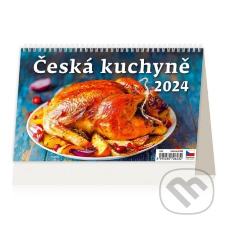 Kalendář stolní 2024 - Česká kuchyně, Helma365, 2023