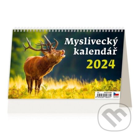 Kalendář stolní 2024 - Myslivecký kalendář, Helma365, 2023