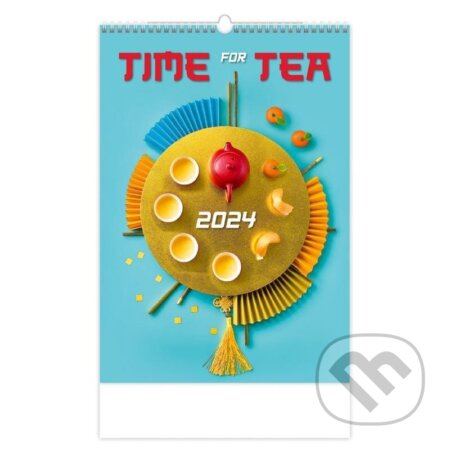 Kalendář nástěnný 2024 - Time for Tea, Helma365, 2023