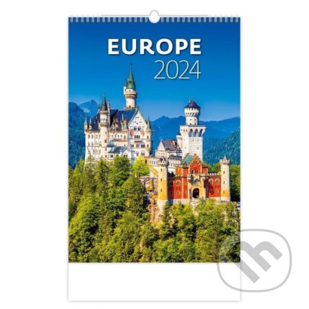 Kalendář nástěnný 2024 - Europe, Helma365, 2023