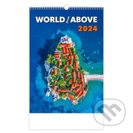 Kalendář nástěnný 2024 - World from Above, Helma365, 2023