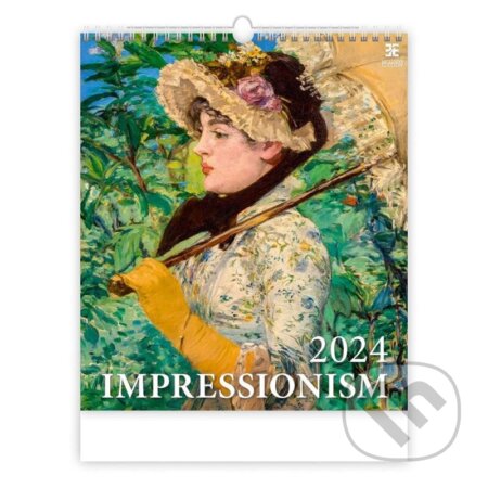 Kalendář nástěnný 2024 - Impressionism / Exclusive Edition, Helma365, 2023
