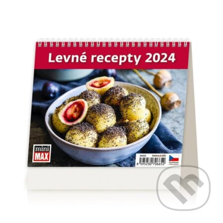 Kalendář stolní 2024 - MiniMax Levné recepty, Helma365, 2023