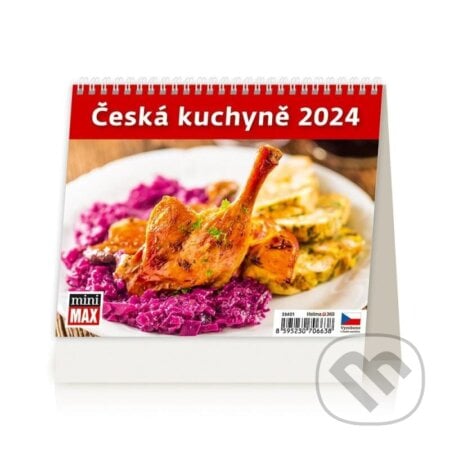 Kalendář stolní 2024 - MiniMax Česká kuchyně, Helma365, 2023