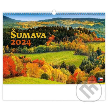 Kalendář nástěnný 2024 - Šumava, Helma365, 2023