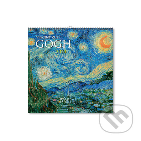 Nástenný kalendár Vincent van Gogh 2024, Spektrum grafik, 2023