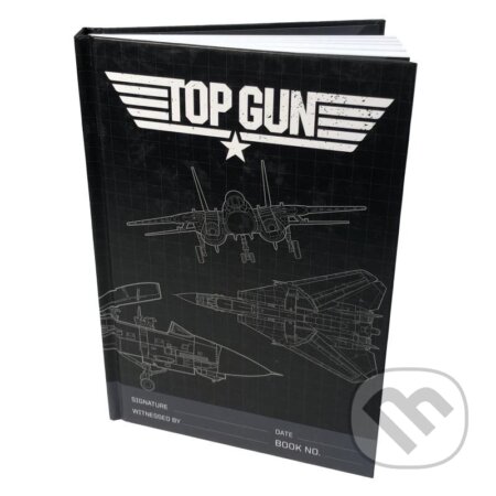 Top Gun zápisník premium