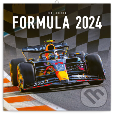Poznámkový kalendář Formule 2024 - Jiří Křenek, Notique, 2023