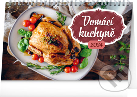 Stolní kalendář Domácí kuchyně 2024, Notique, 2023