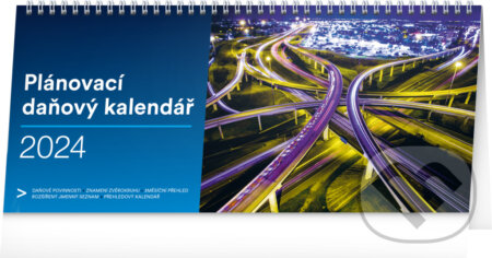 Stolní Plánovací daňový kalendář 2024, Notique, 2023