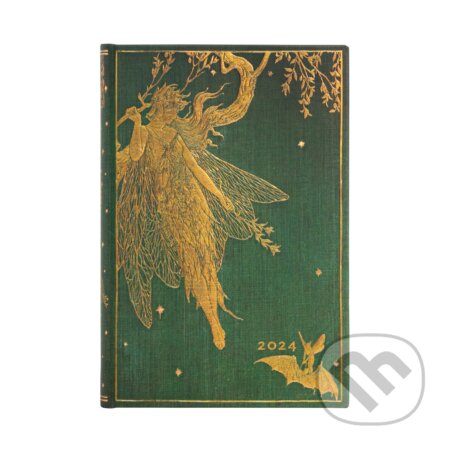 Paperblanks - denný diár Olive Fairy 2024 (Paperblanks). Paperblanks, 2023