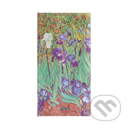 Paperblanks - týždenný diár Van Gogh’s Irises 2024, Paperblanks, 2023