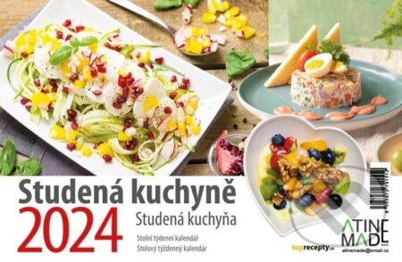 Kalendář 2024: Studena kuchyně, stolní, týdenní, Almatyne, 2023