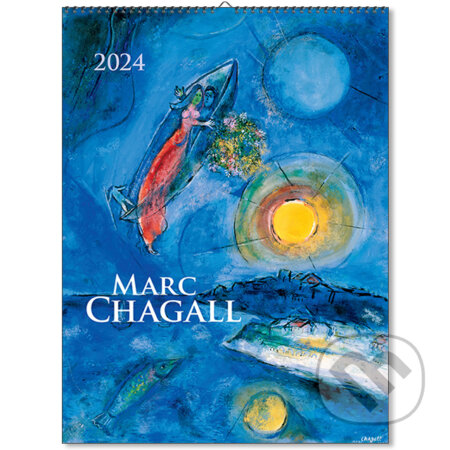 Nástenný kalendár Marc Chagall 2024, Spektrum grafik, 2023