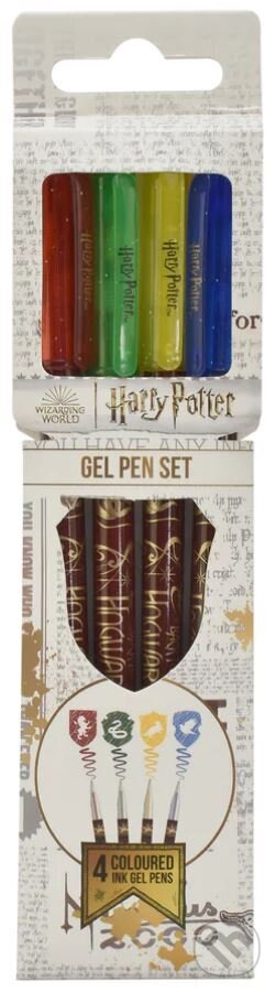 Set 4 gelových pier Harry Potter: Farebný znak, Harry Potter, 2023