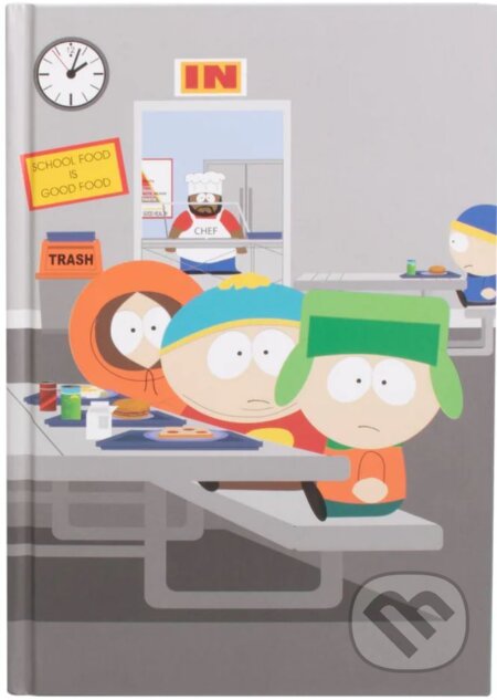 Poznámkový A5 blok South Park: Chool Food, , 2023
