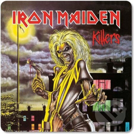 Tácok pod pohár Iron Maiden: Killers Set 6 ks, Iron Maiden, 2018